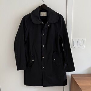 Our Legacy Funnel Coat Midnight Shimmer Trench Coat